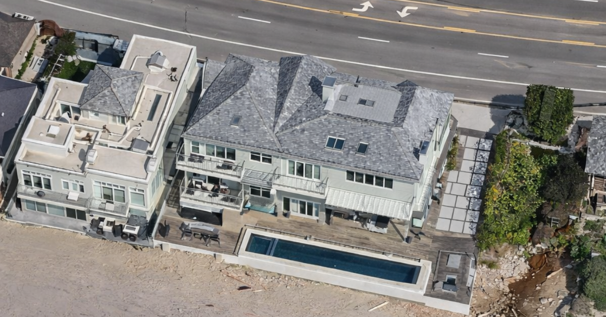 The Malibu beach house of real estate mogul Grant Cardone