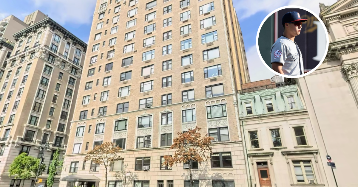 Street view of Anthony Volpe's NYC condo.