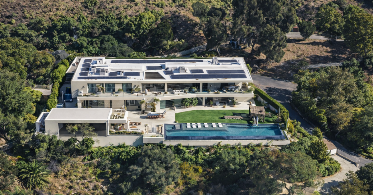 Chrissy Teigen and John Legend sold this Beverly Hills estate to Rihanna and A$AP Rocky in 2020