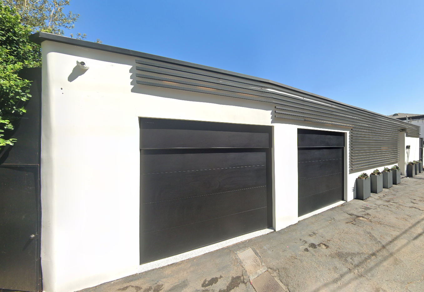 Street view of Giancarlo Stanton’s Hollywood Hills house.