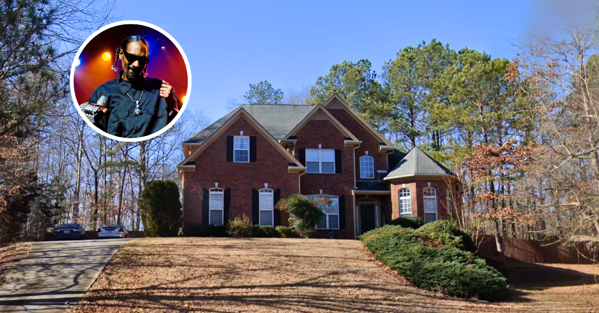 Street view of Snoop Dog's Douglasville home.