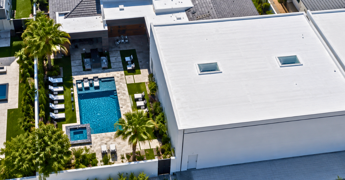 Aerial view of Cody Bellinger's Arizona home.