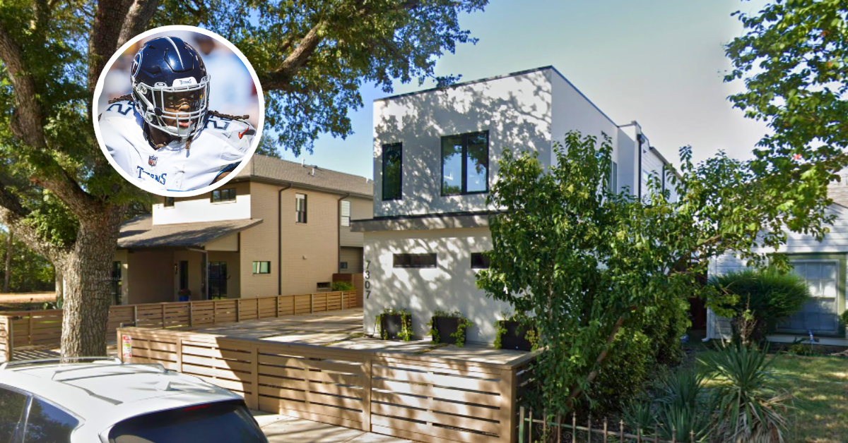 Street view of Derrick Henry's Dallas home.