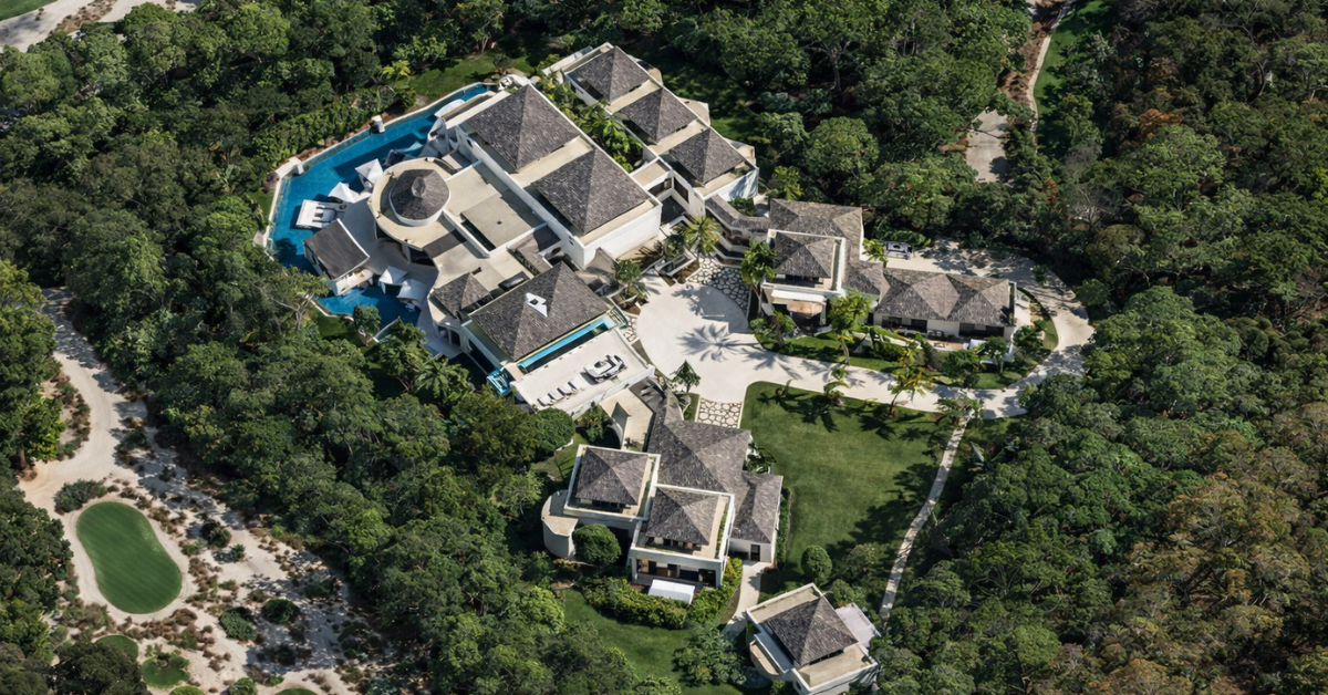 The former home of Patron CEO Edward Brown's home in Jupiter, FL.