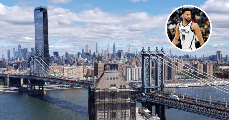 A view from Ben Simmons Brooklyn condo