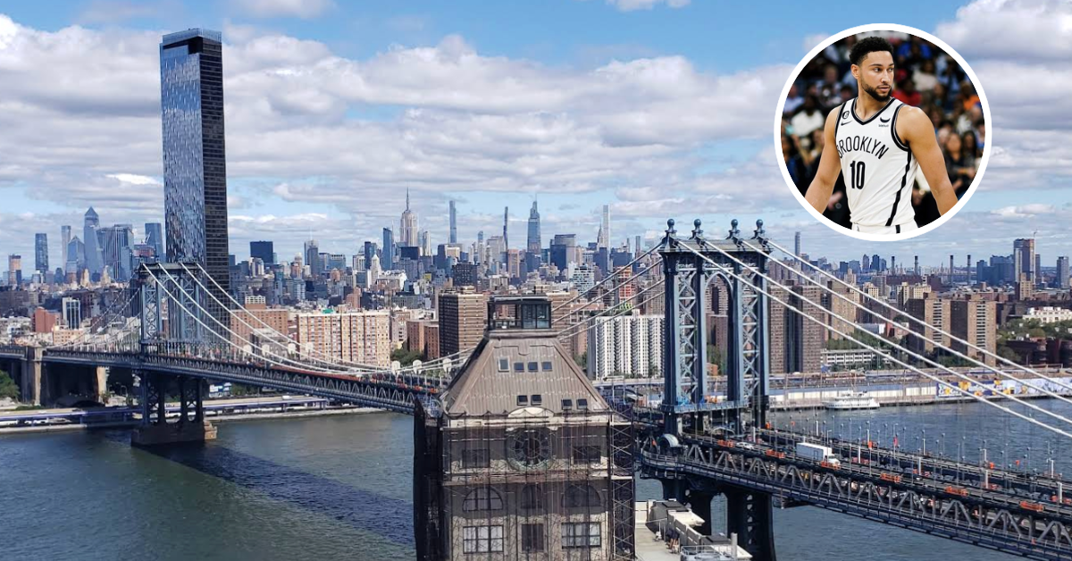 A view from Ben Simmons Brooklyn condo