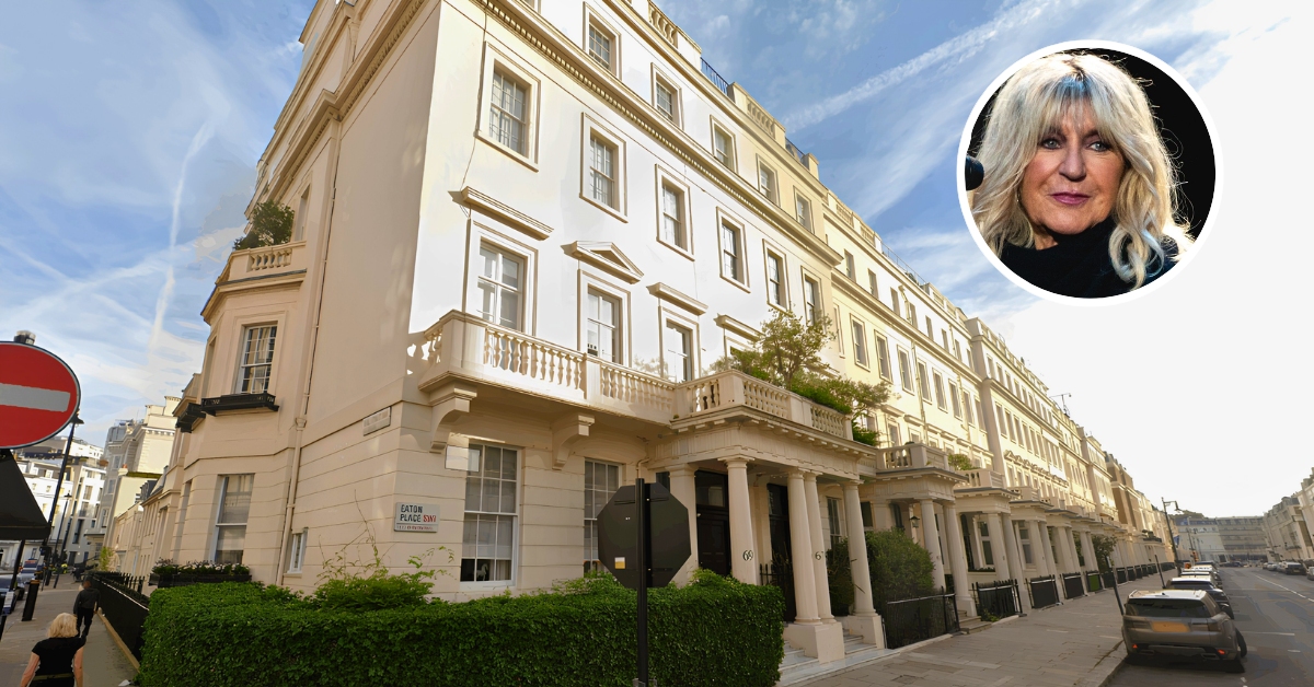 Street view of Christine McVie's London penthouse.