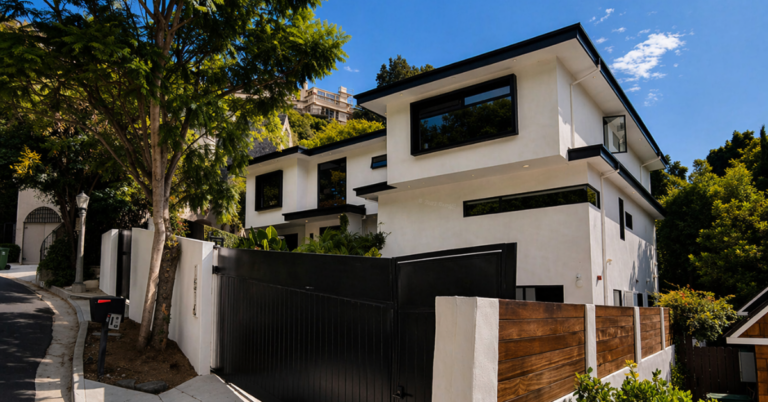 A street view look at Adam Lambert's former Hollywood Hills home