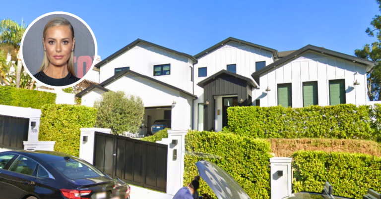 Street view of Dorit Kemsley's Encino house.