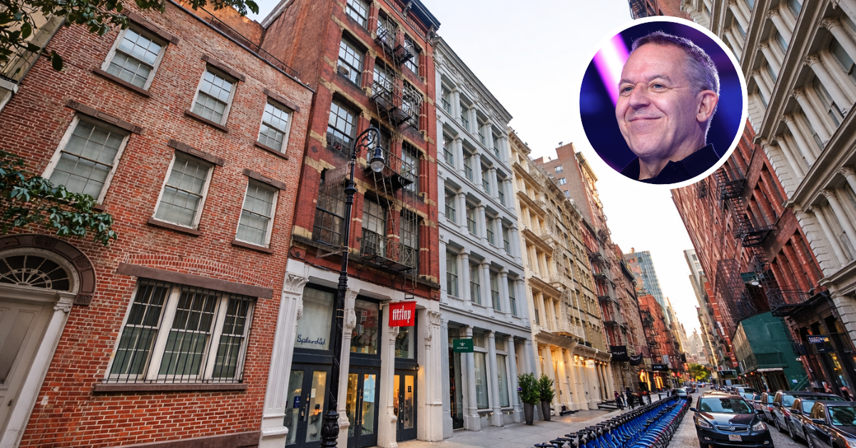 Street view of Greg Gutfeld's SOHO loft.