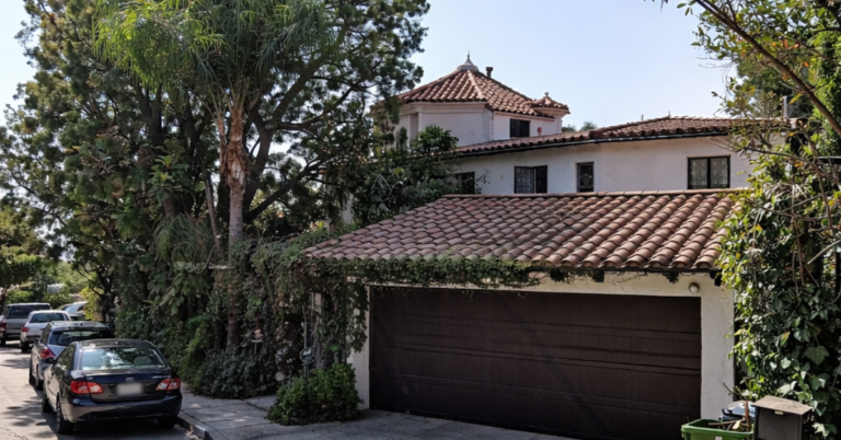 A street view look at Josh Taylor and Gela Nash-Taylor's home sold for $7.8 million.