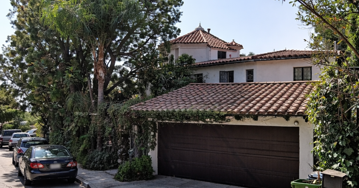 A street view look at Josh Taylor and Gela Nash-Taylor's home sold for $7.8 million.