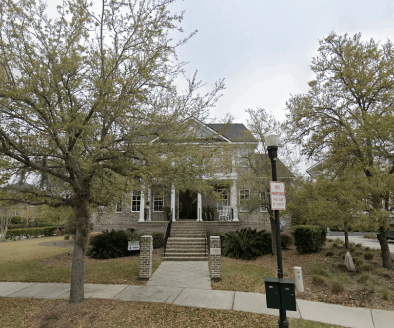 A street view look at Madison Lecroy and Brett Randle's home