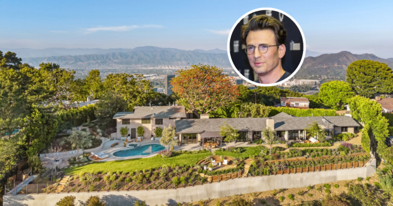 Chris Evans Hollywood Hills home for sale