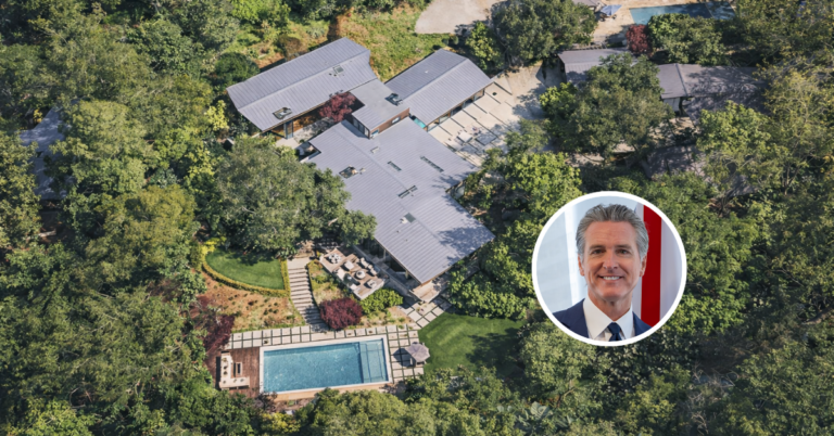 California Governor Gavin Newsom Quietly Buys $9.1 Million Mansion