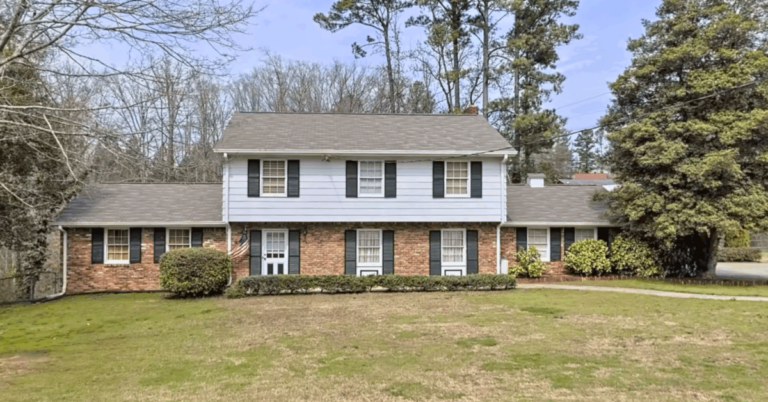Street view of Mike's house from Stranger Things house.