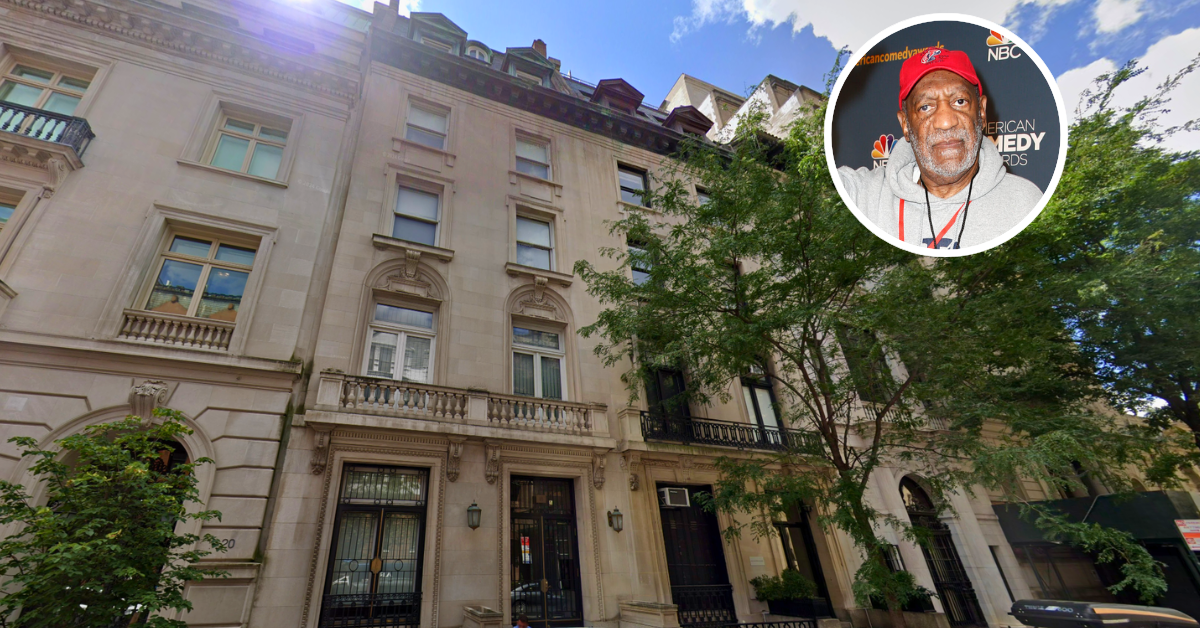 Street view of Bill Cosby's New York townhouse.