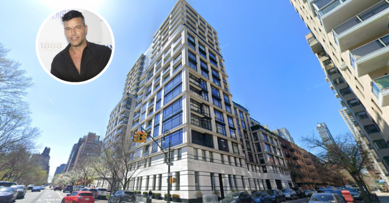 Street view of Ricky Martin's New York apartment he sold.