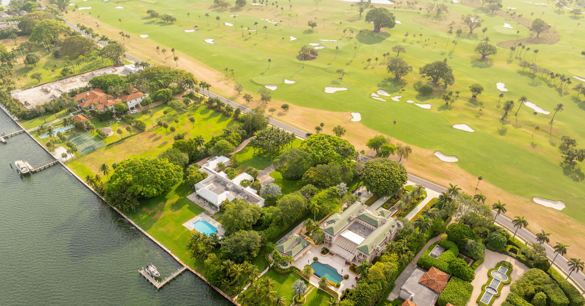 An aerial overview of Mark Zuckerberg's new Indian Creek purchase