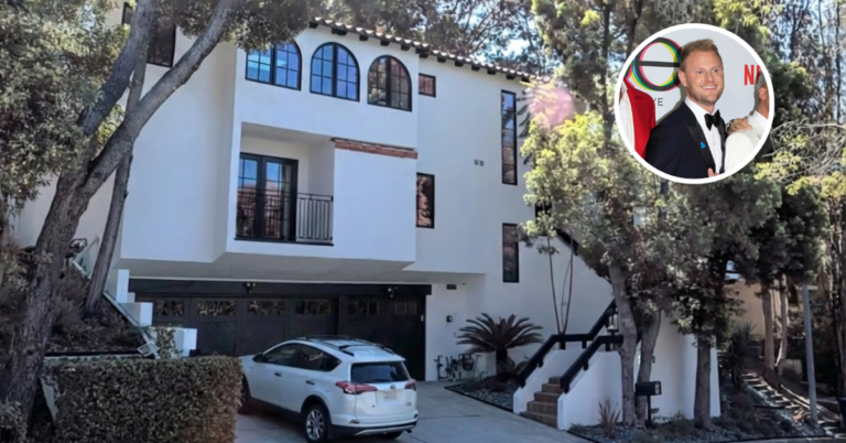 Frontal view of Bobby Berk's Hollywood Hills home