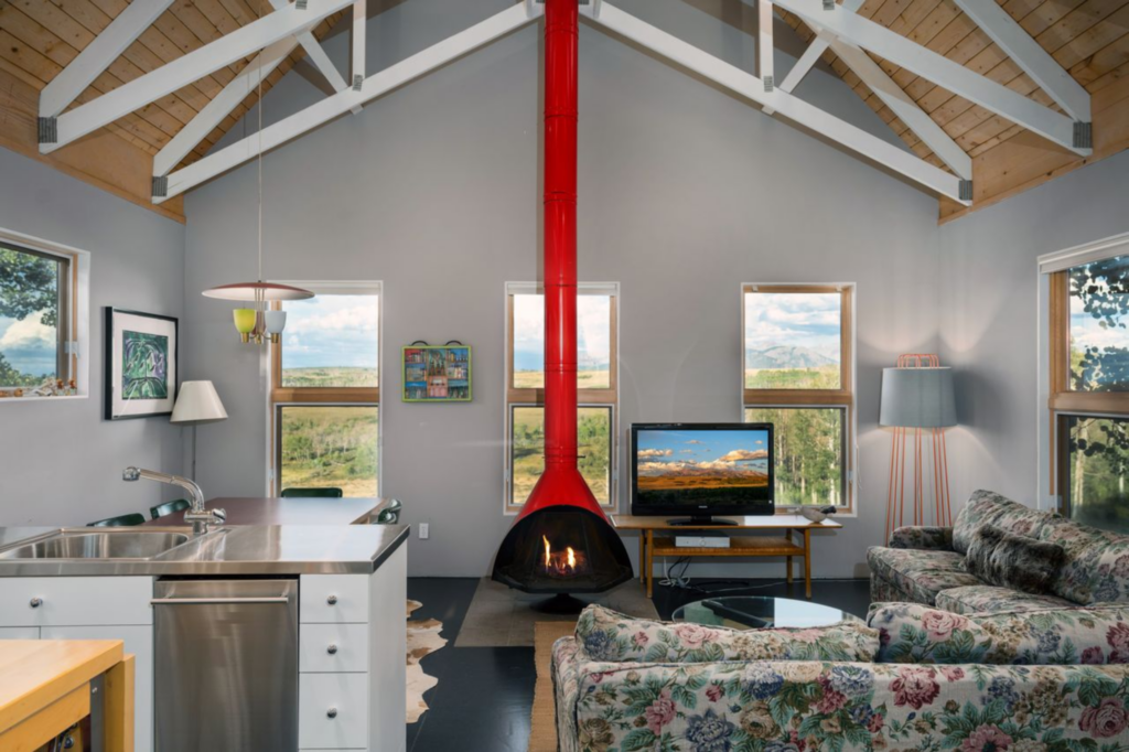 Living and dining area