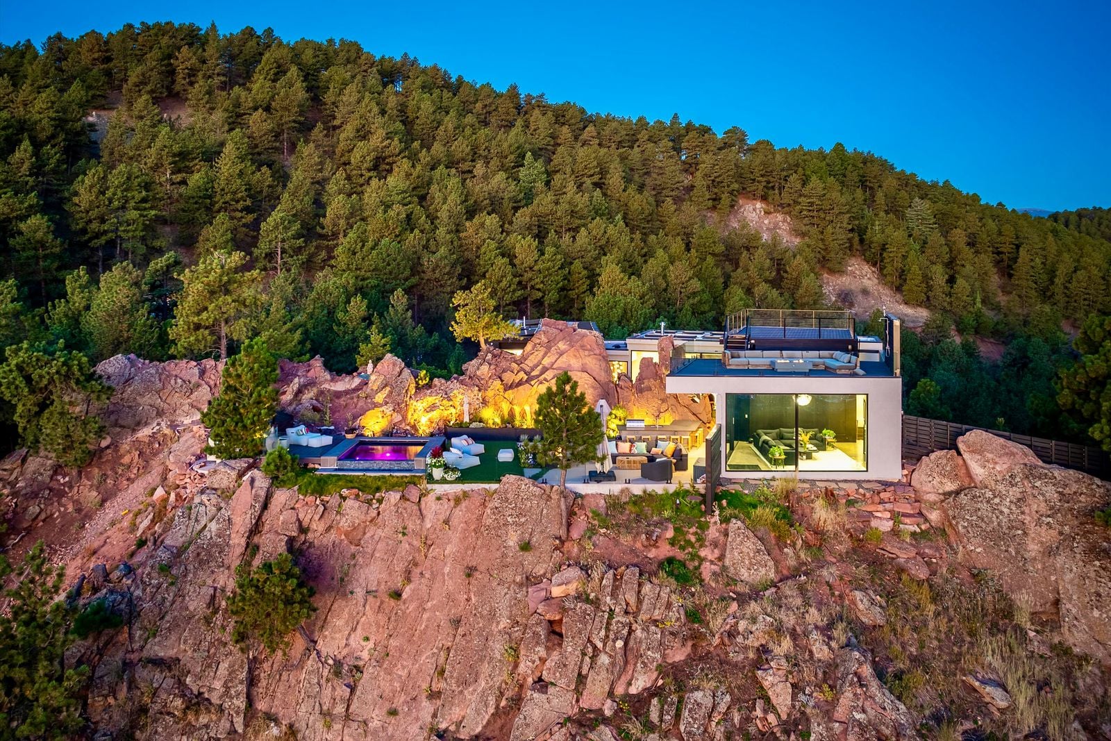 Jeremy Bloom Looks to Sell Mountaintop Boulder Mansion for $14 Million
