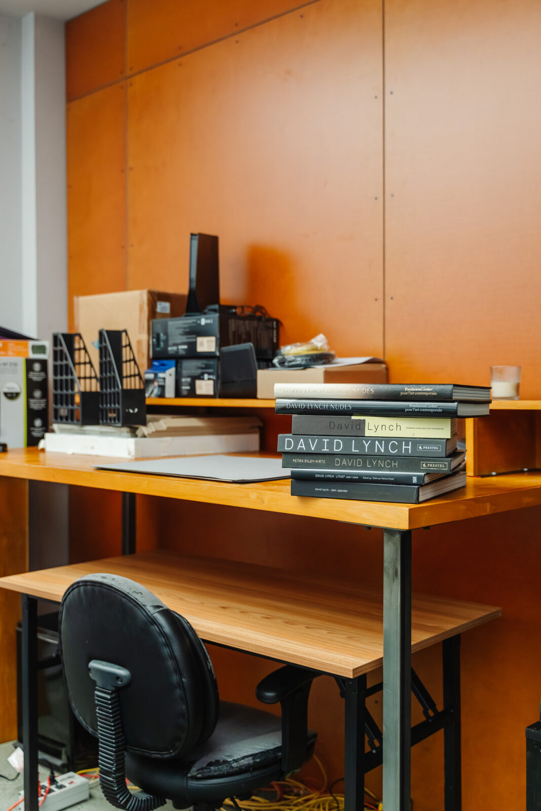 David Lynch's home office.