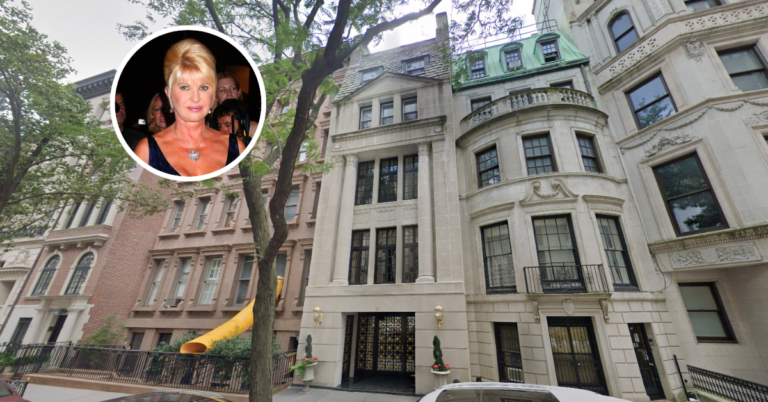 Street view of Ivana Trump’s Manhattan Townhouse.