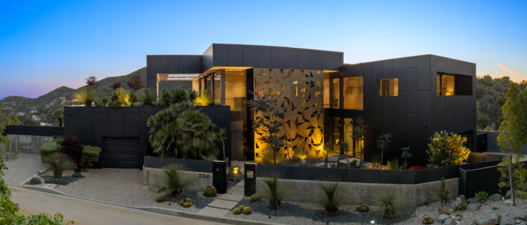 Street view of Gene Simmons Beverly Hills mansion.