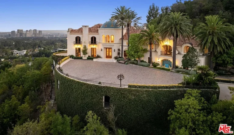 Jeff Franklin's Beverly Hills mansion.