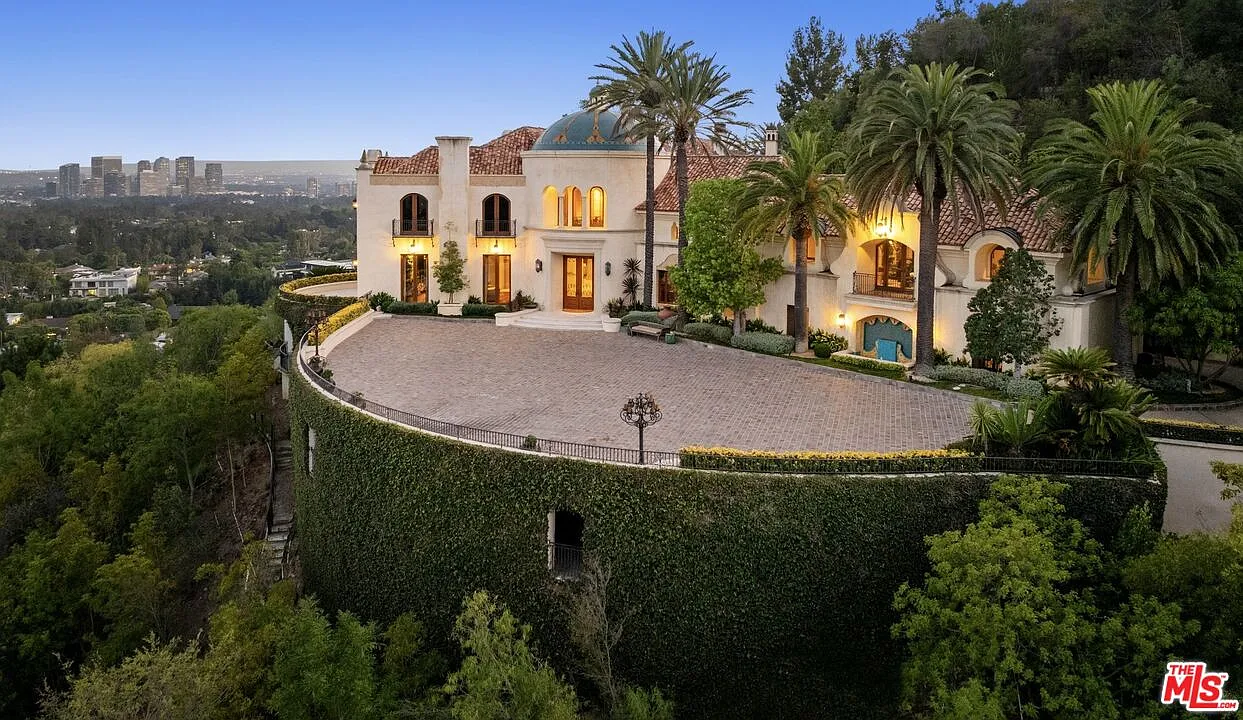 Jeff Franklin's Beverly Hills mansion.