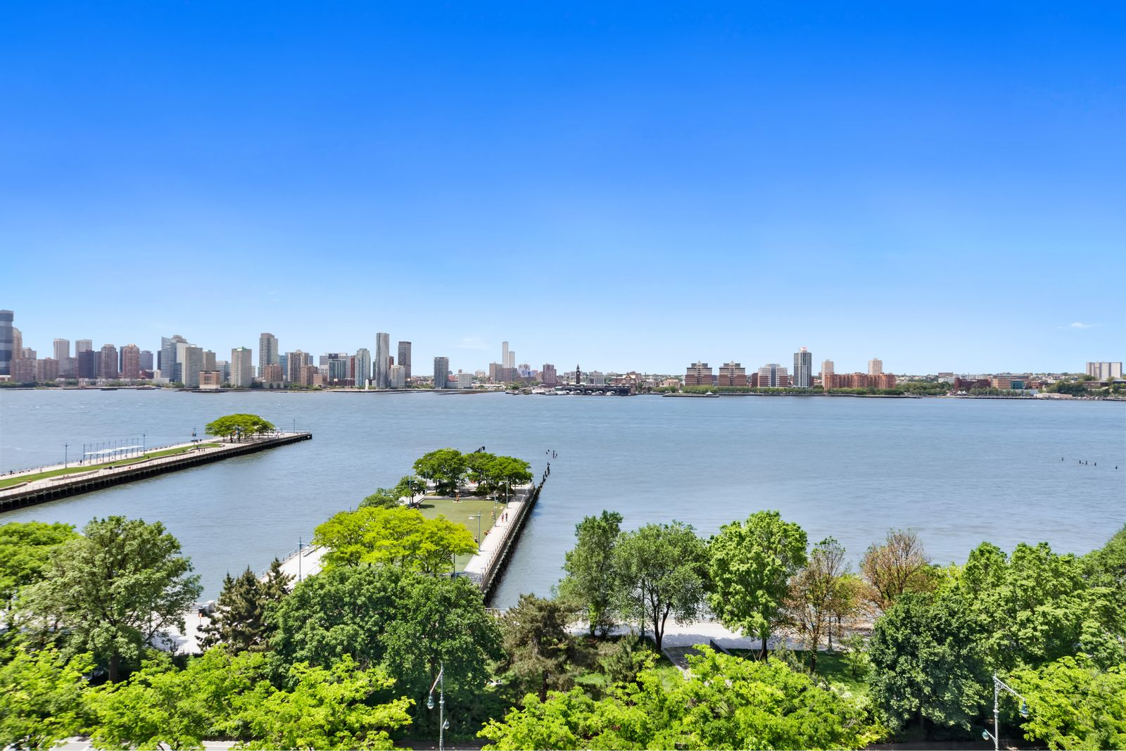 Views from Hugh Jackman's Manhattan apartment.