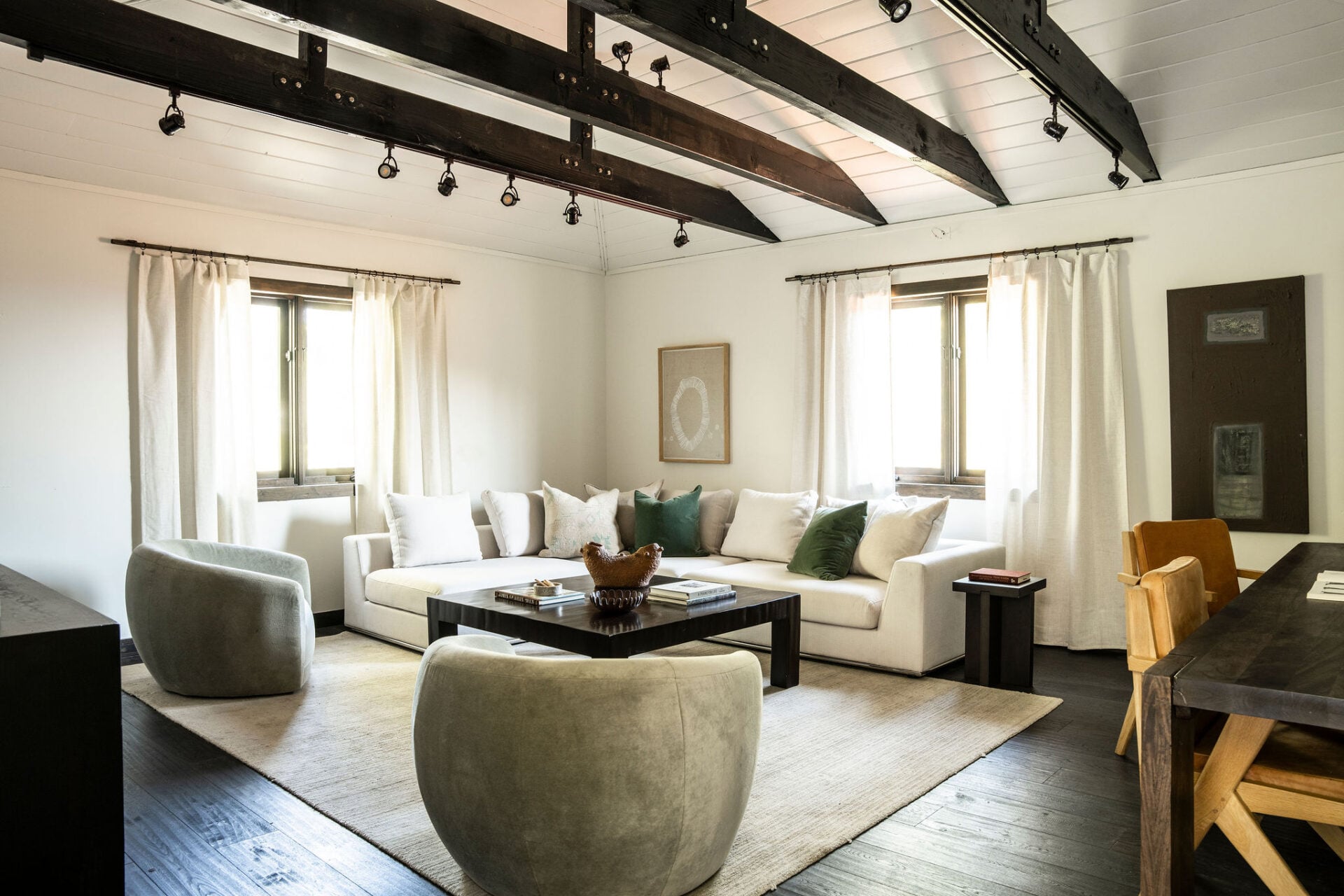 Completing the property is a detached, fully soundproofed studio thst sits above the garage, offering flexibility as a workspace, guest accommodation, or future accessory dwelling unit.