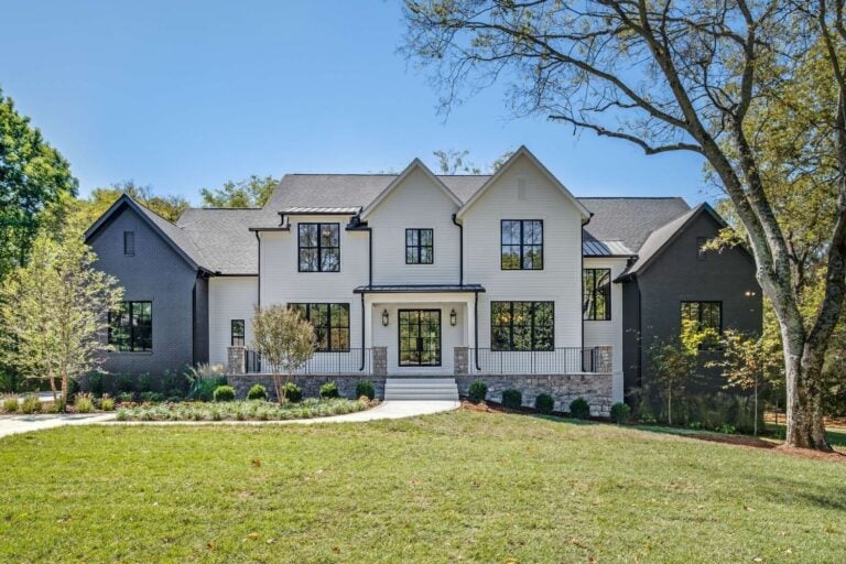 Street level view of Savannah and Cole LaBrant's Tennessee Home