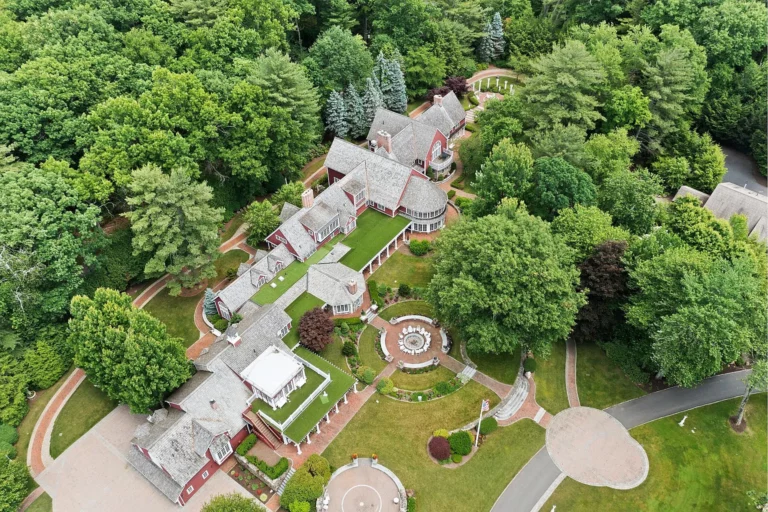 Aerial view of Juggler Meadow.