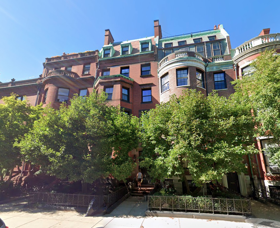 Street view of Julian Edelman's Boston penthouse.