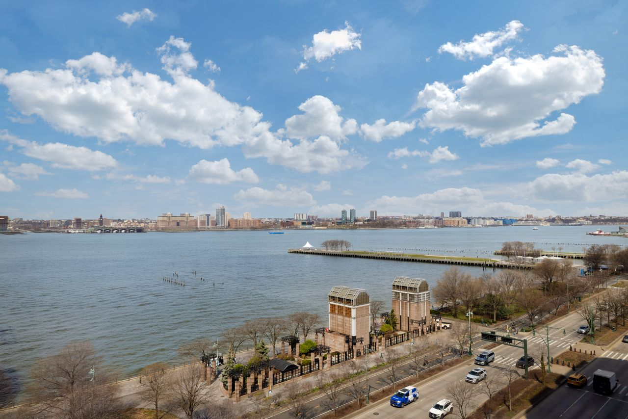 View from Justin and Hailey Bieber's West Village penthouse.