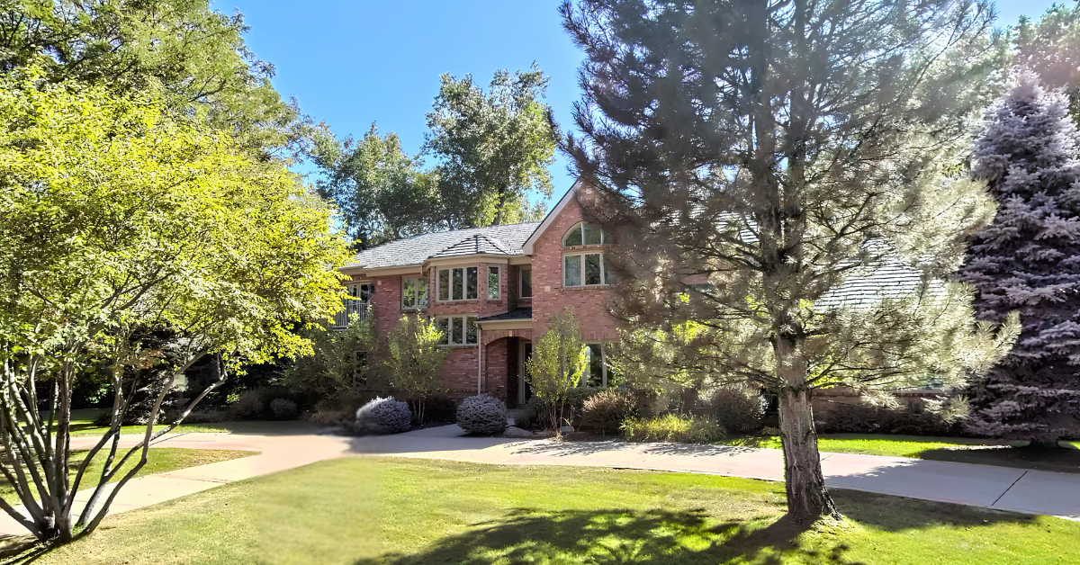 Street view of Calvin Booth's Colorado home.