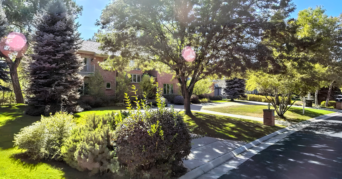 Street view of Calvin Booth's Colorado home.