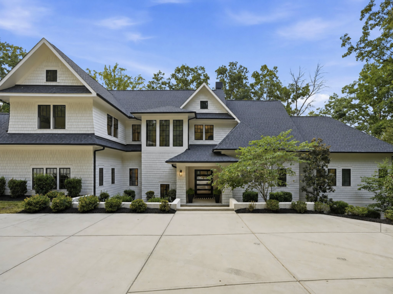 Street view of D.J. Moore's Charlotte Mansion.