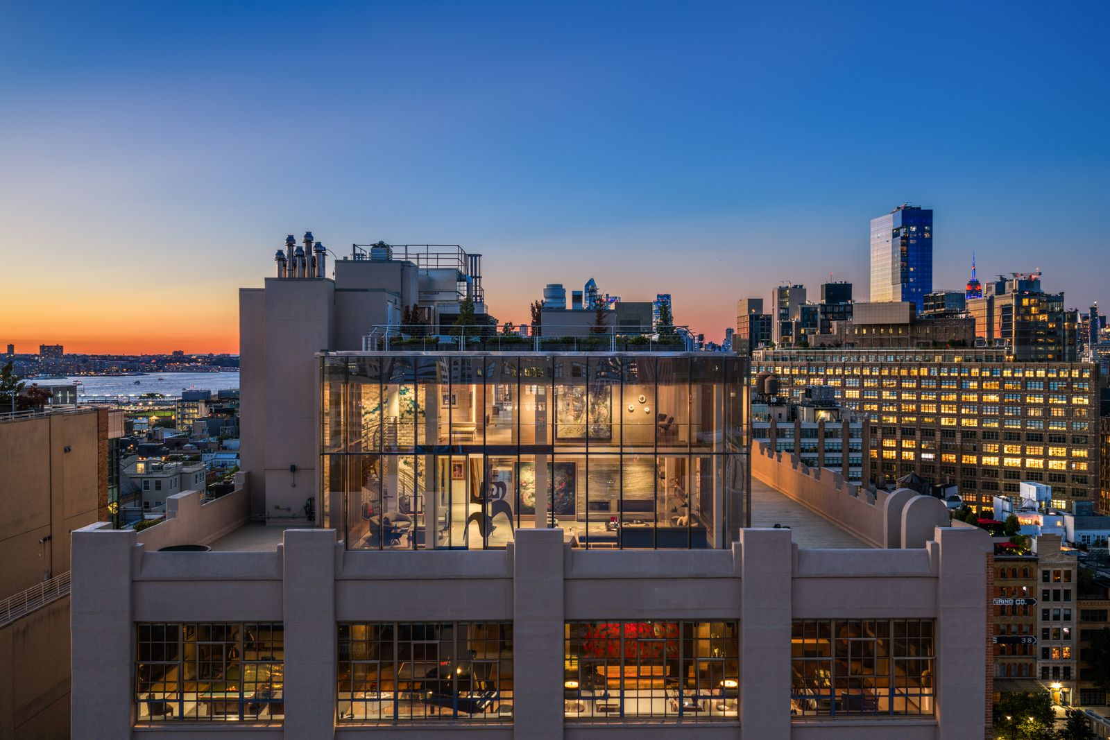 Bobby Axelrod's Tribeca penthouse.