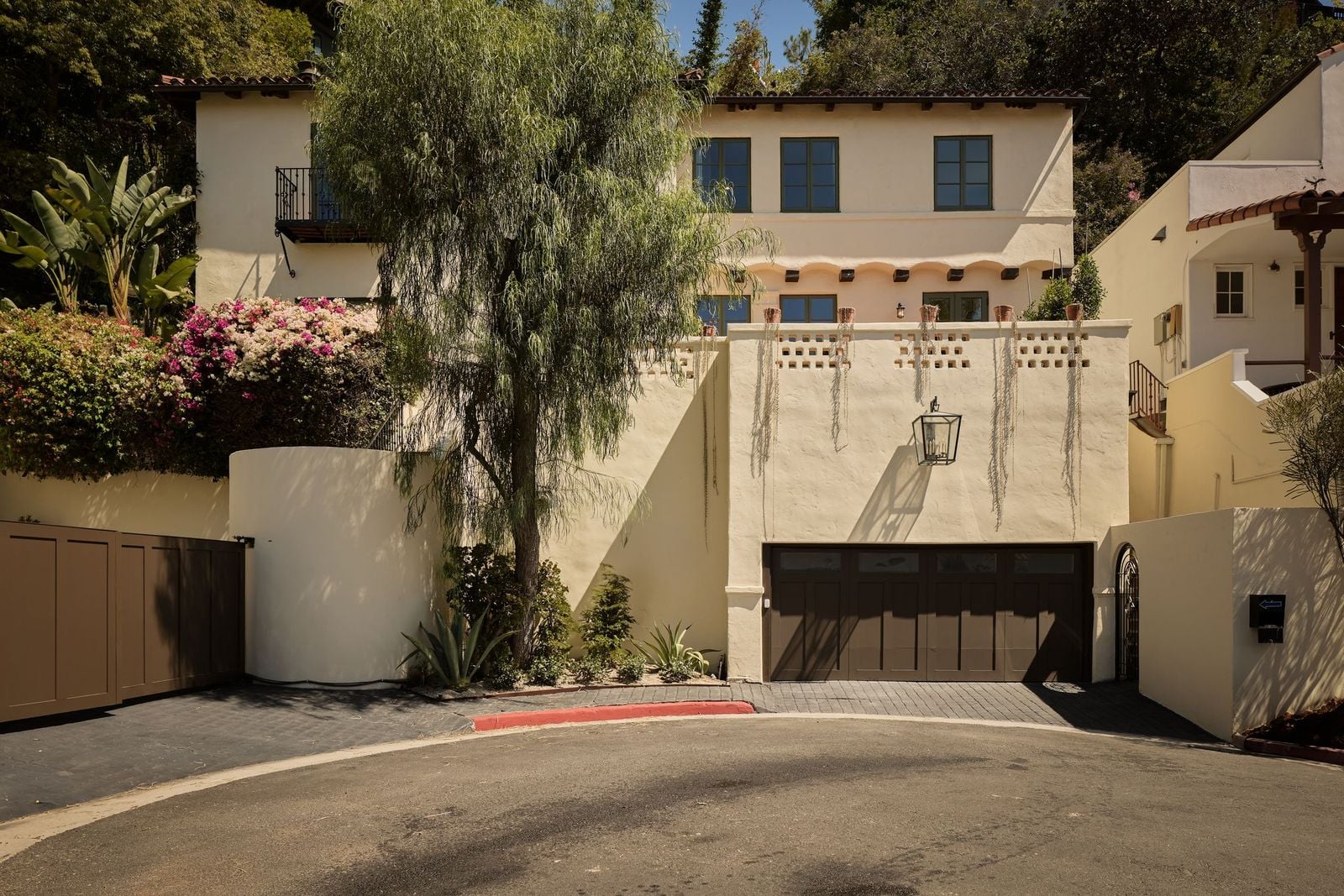 Street view of Michael Mann's Former Hollywood Hills Home.