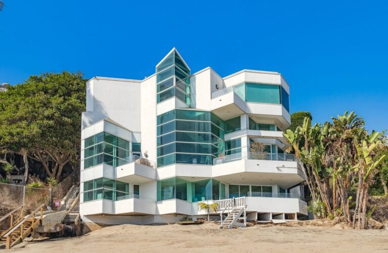 John McEnroe and Patty Smyth's Malibu Beach house.